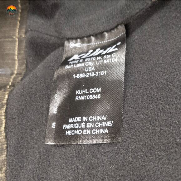 KUHL Patina Green Vest Born In The Mountains Hiking Gorpcore Outdoor Men's 2XL - Picture 15 of 16